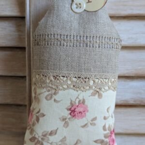 Étiquette de porte en tissu